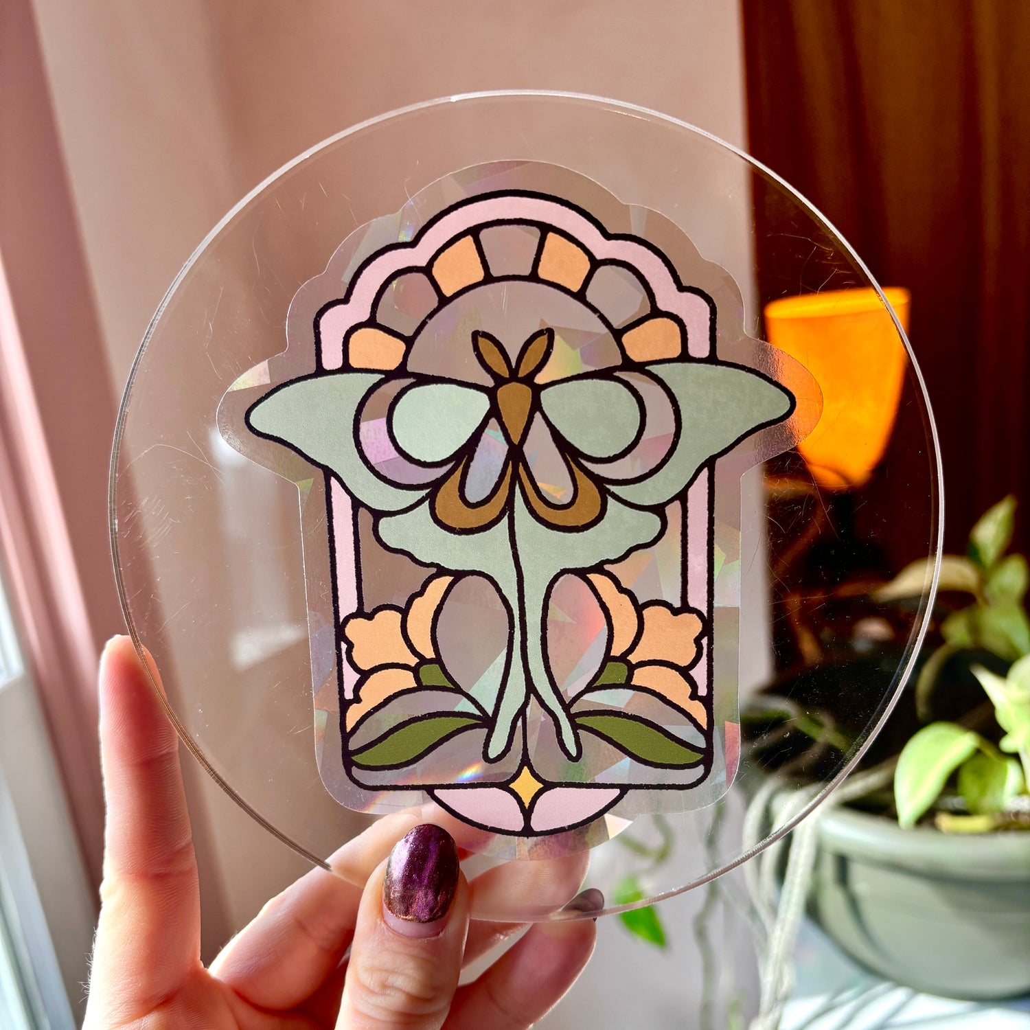 Moth Suncatcher