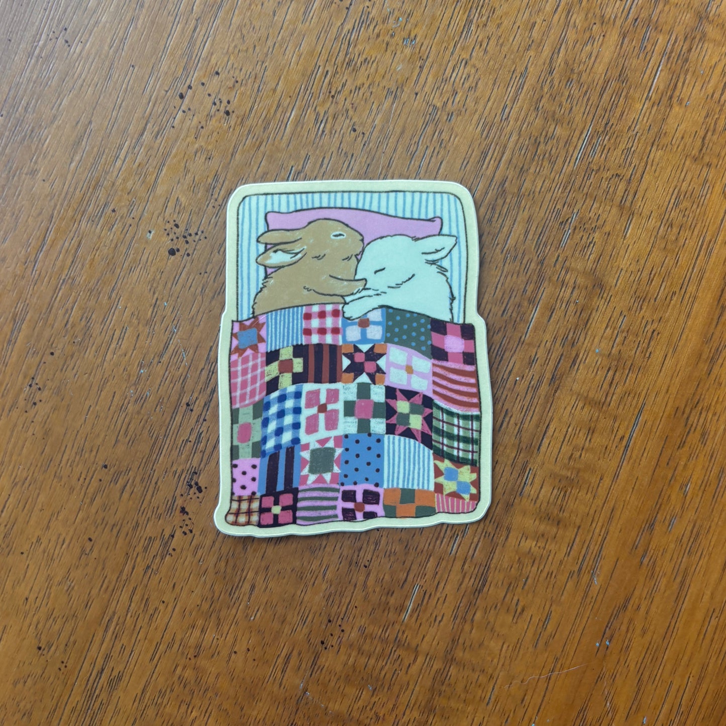 Sleepy Bun Sticker