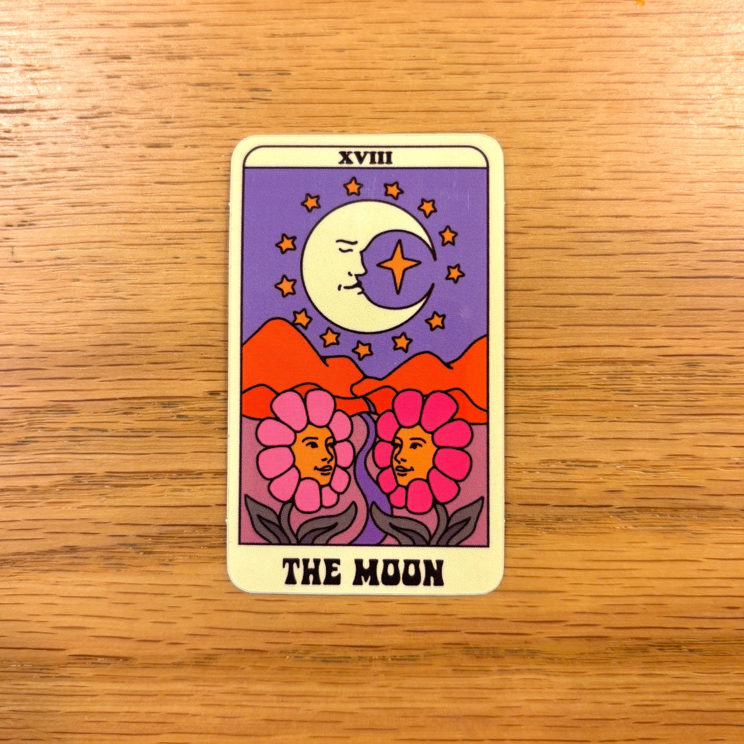 Moon Tarot Sticker