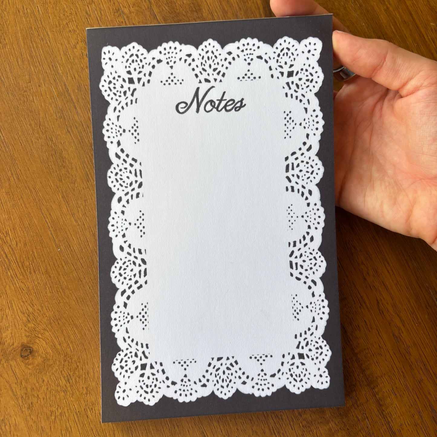 Doily Notepad
