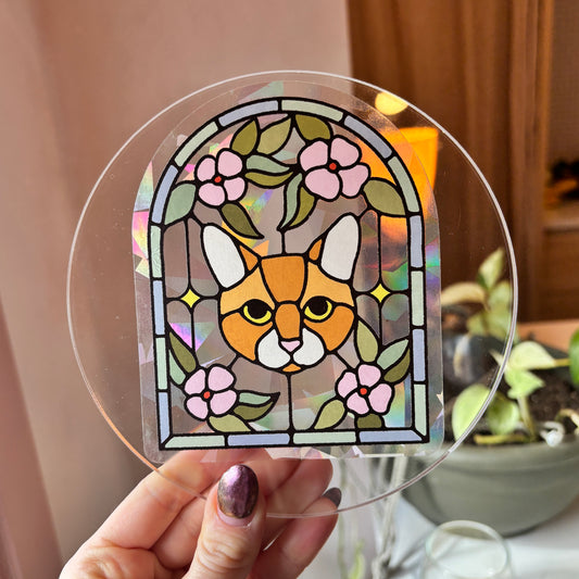 Cat Suncatcher