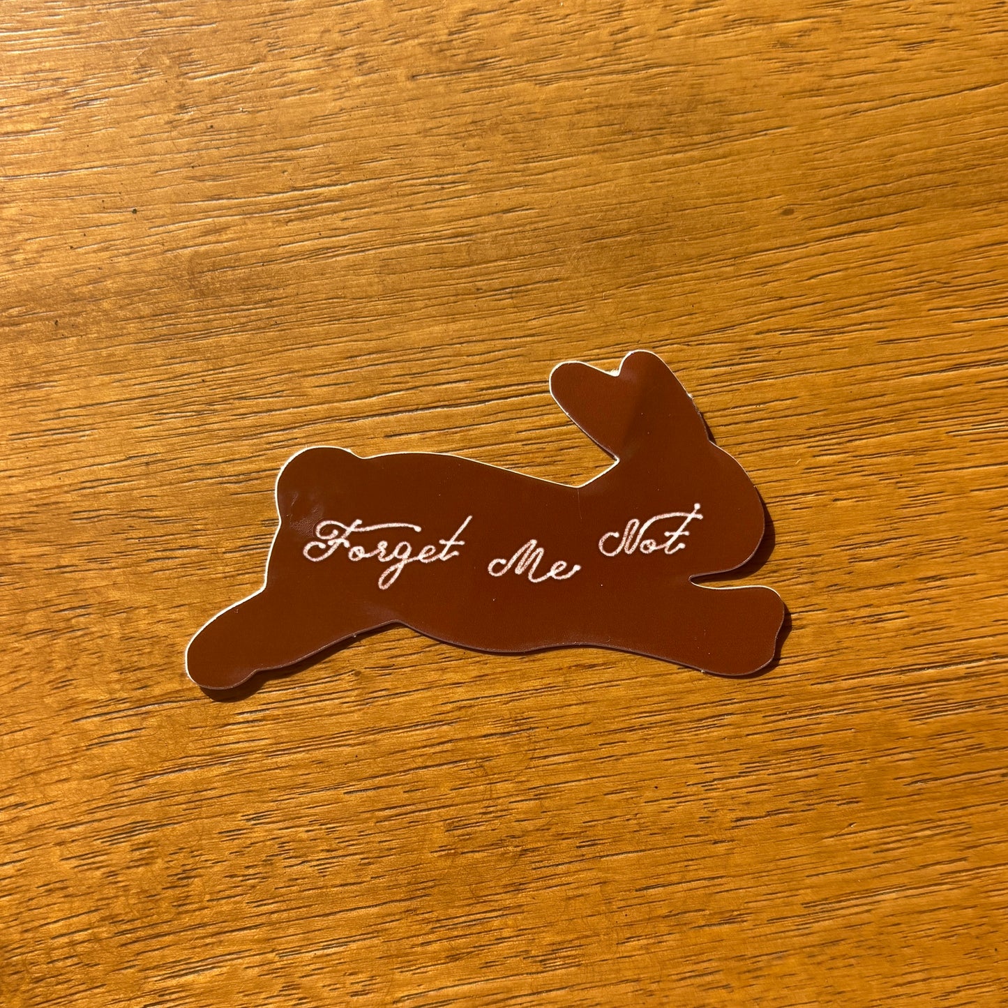 Forget Me Bunny Sticker
