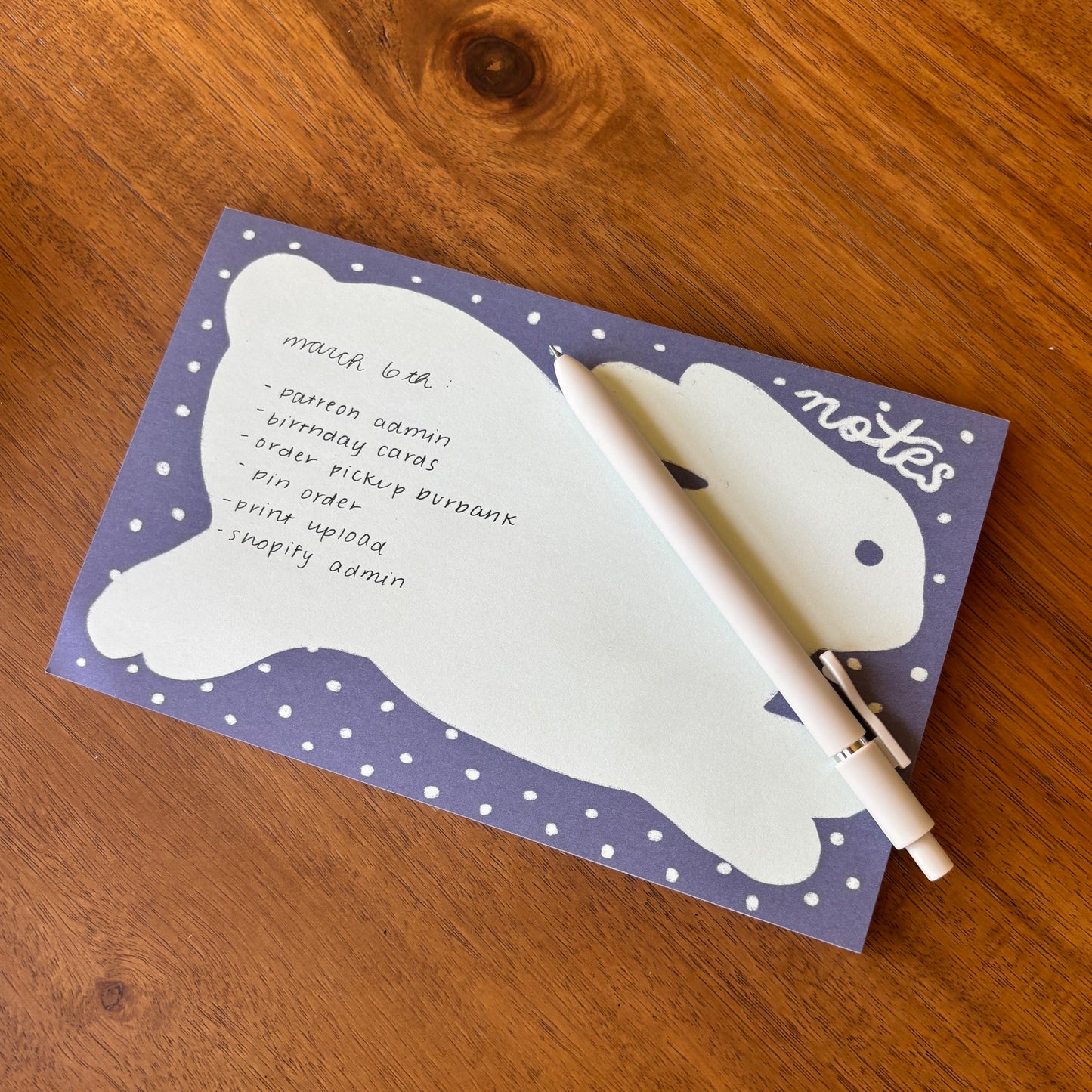 Bunny Notepad