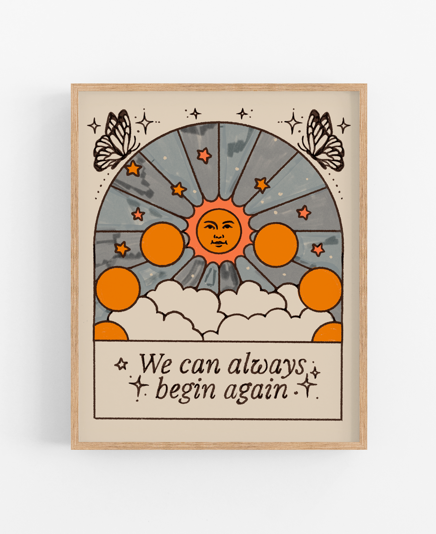 Begin Again Print