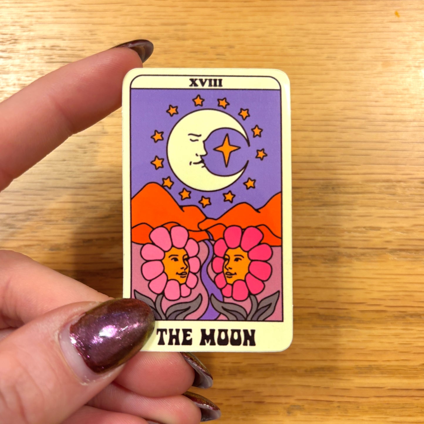 Moon Tarot Sticker