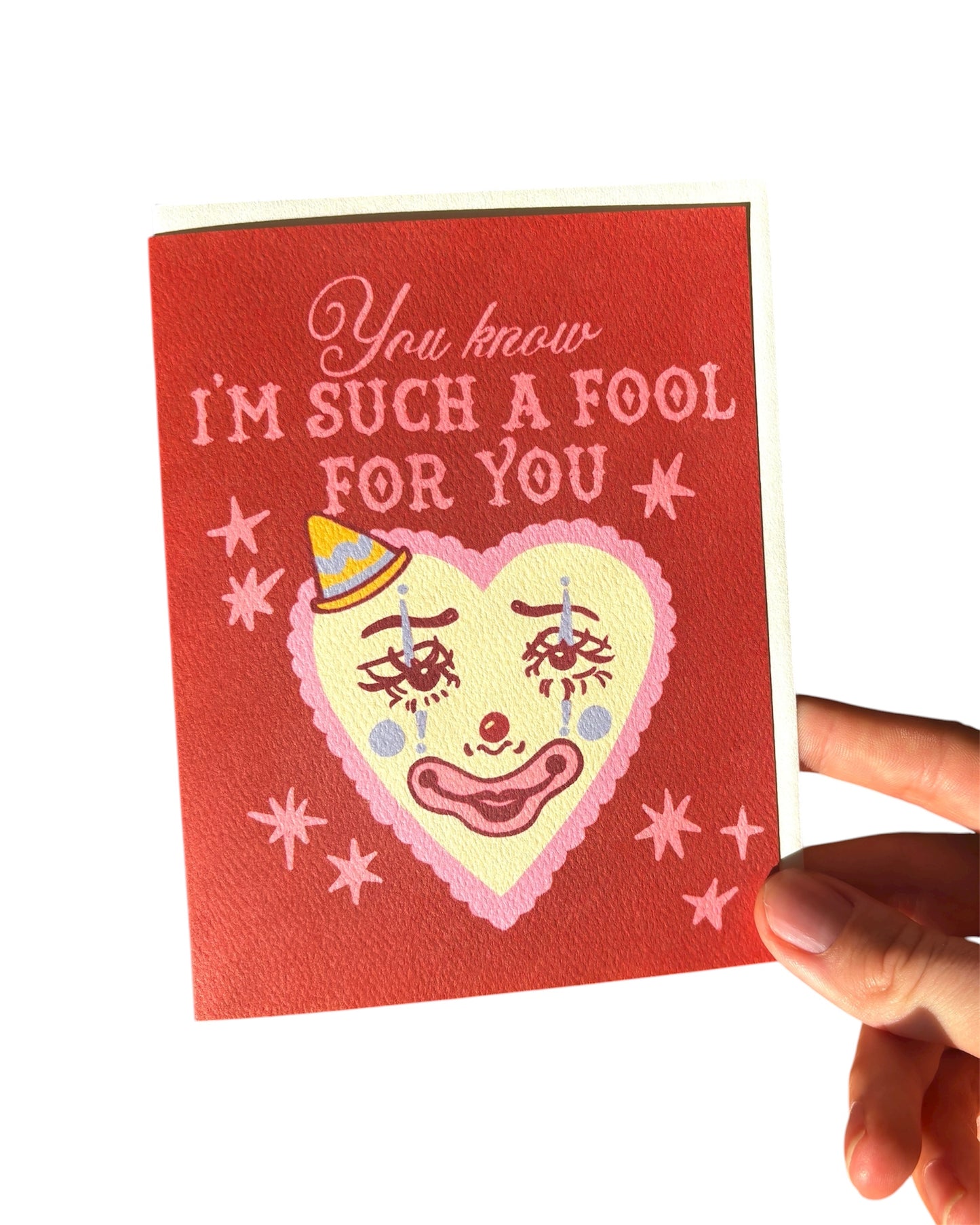 Clown Love Card