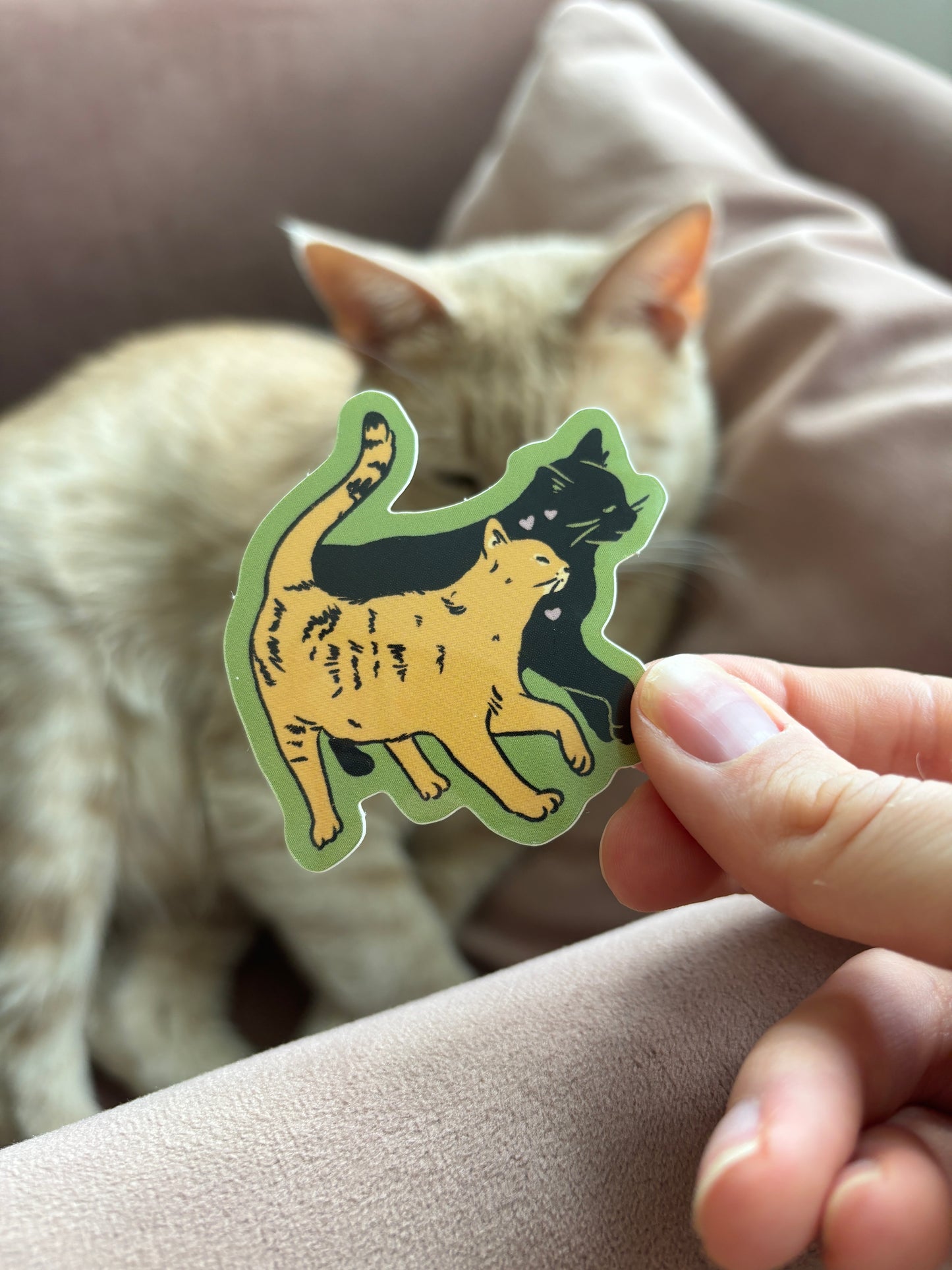 Cat Lovers Sticker