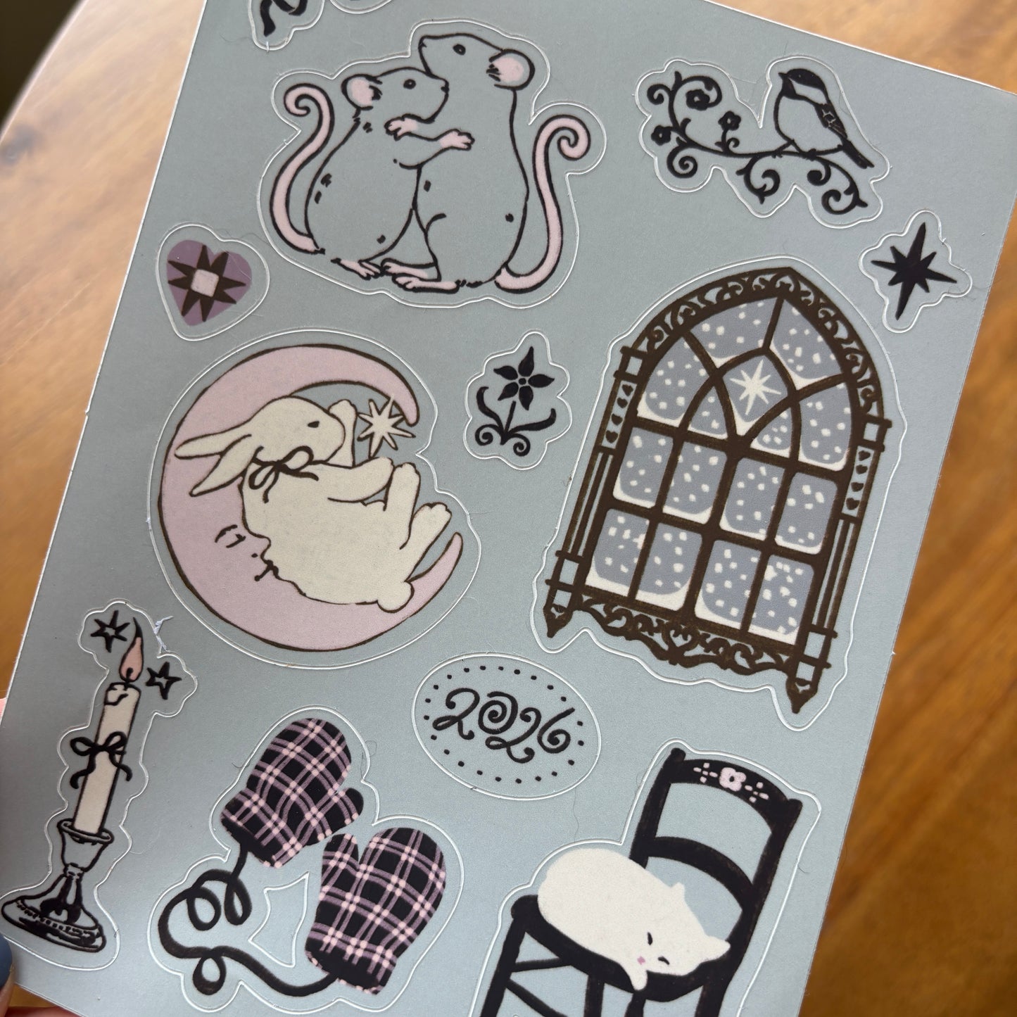 Cozy Sticker Sheet