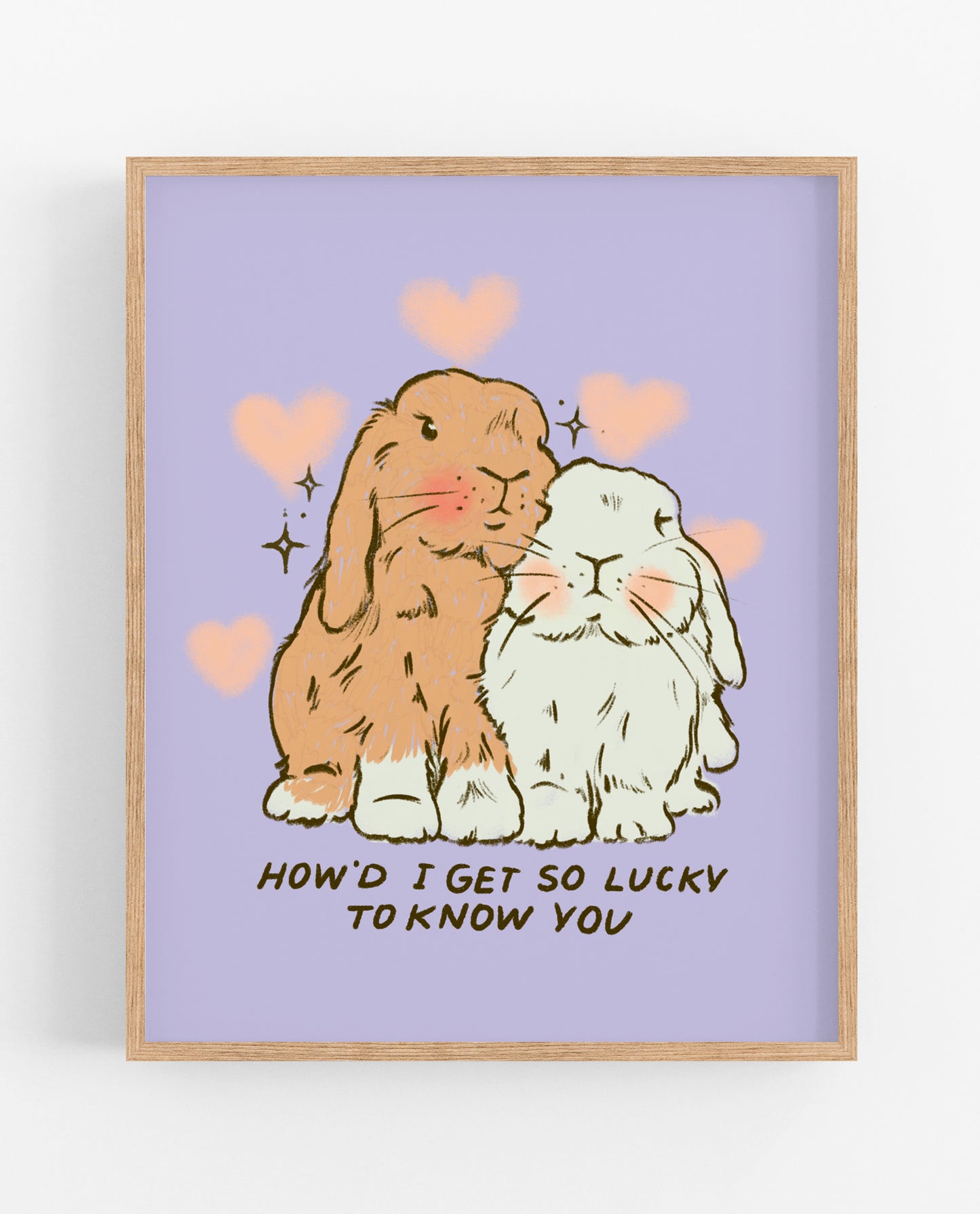 Lucky Bunny Print