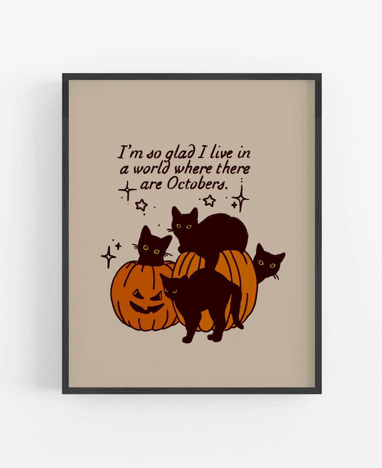 Octobers Print