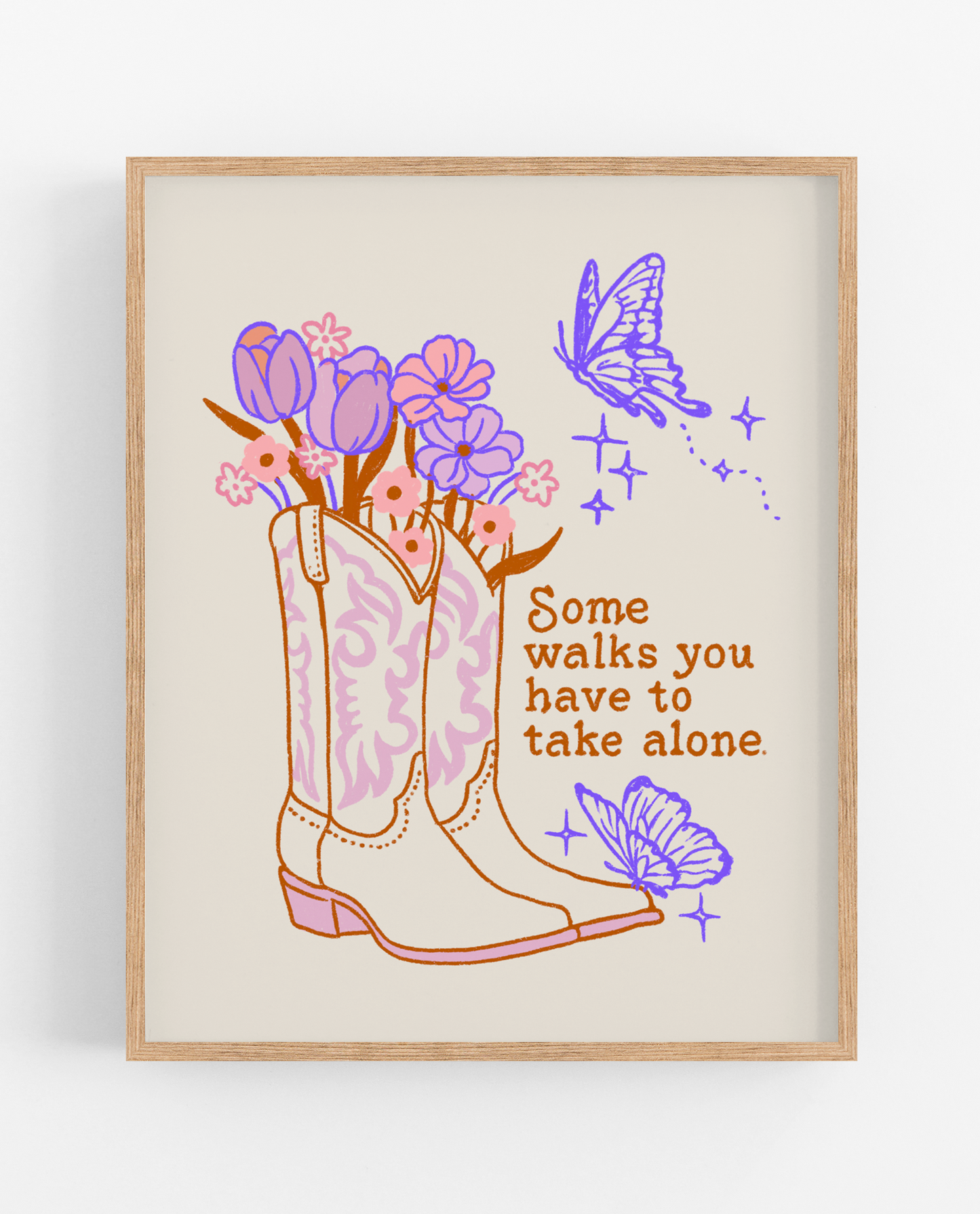 Walk Alone Print