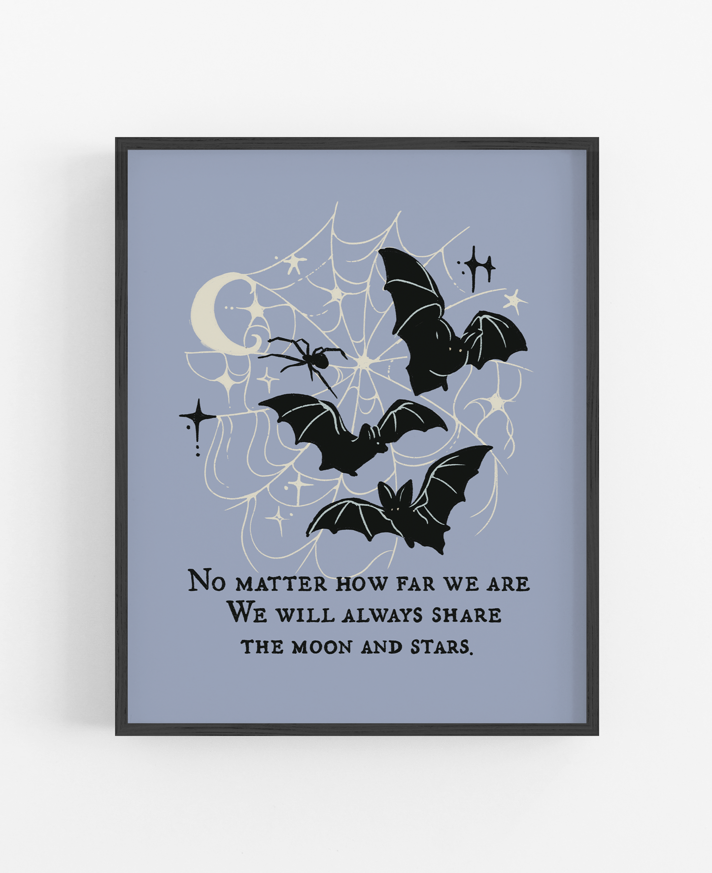 Moon and Stars Print