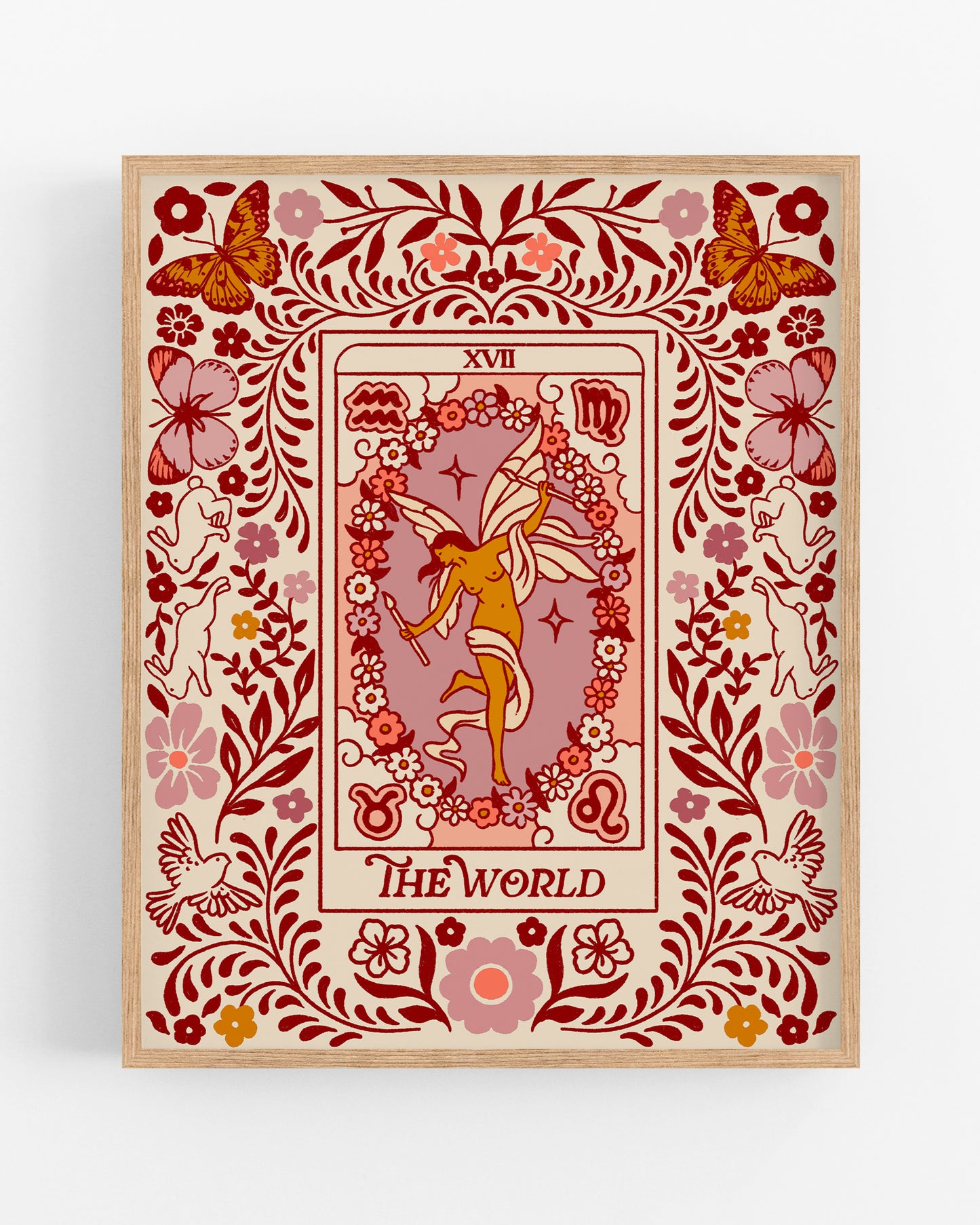 The World Tarot Print