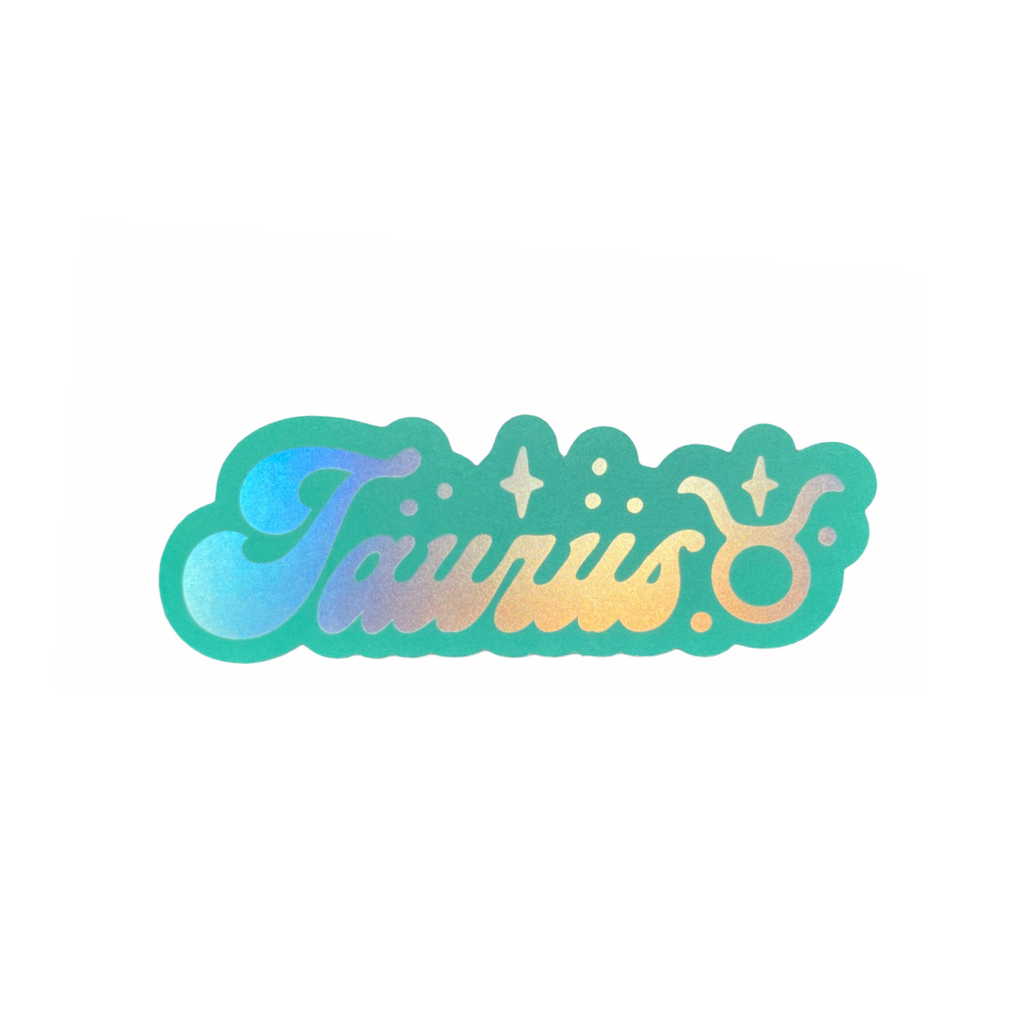 Matte Holographic Zodiac Sticker