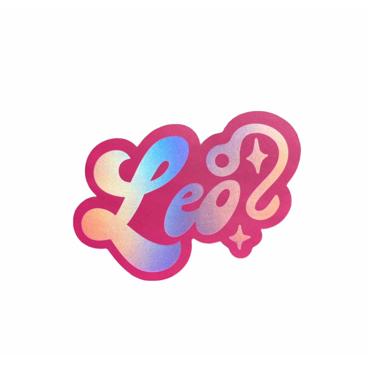 Matte Holographic Zodiac Sticker