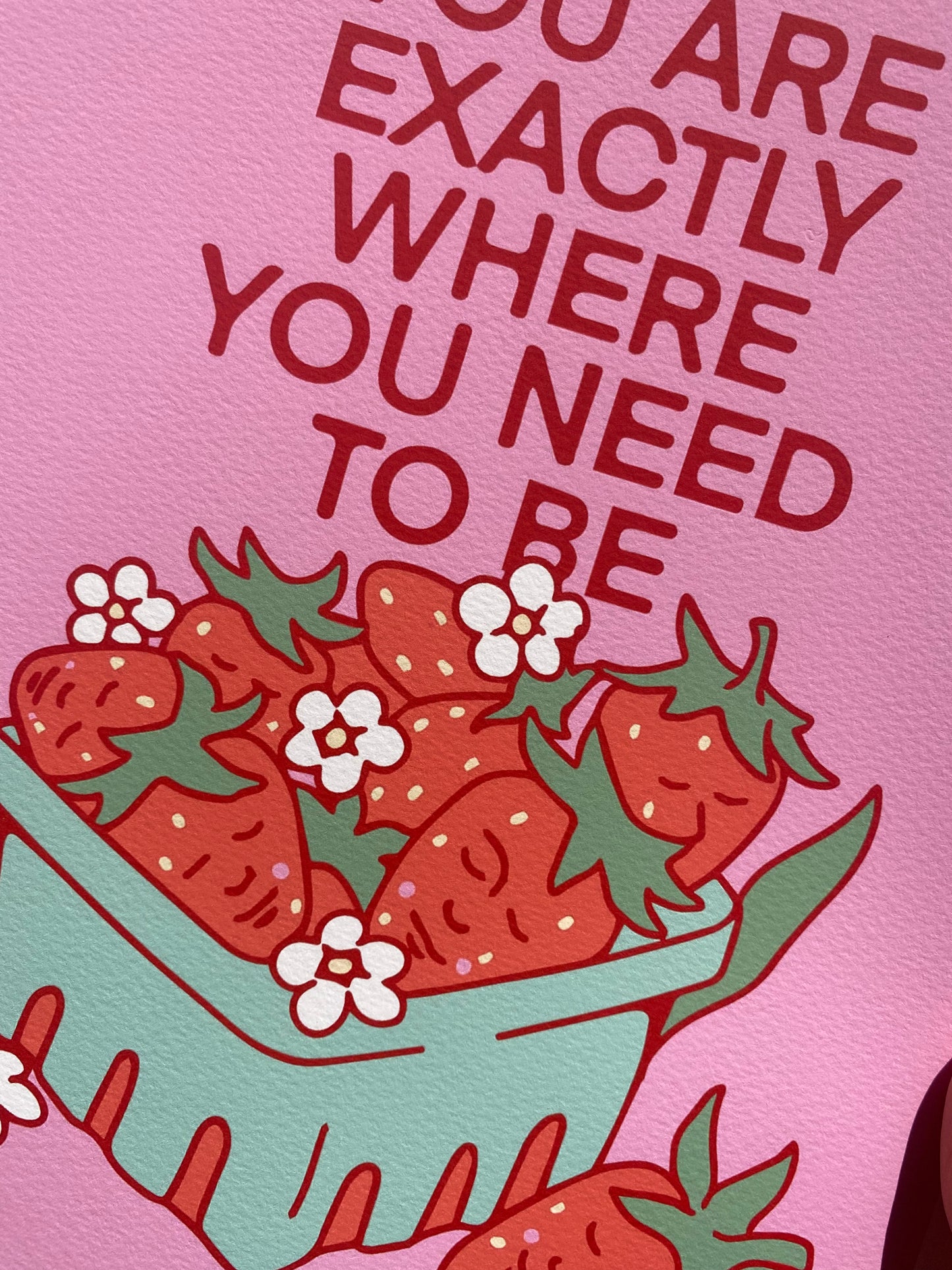 Strawberry Print