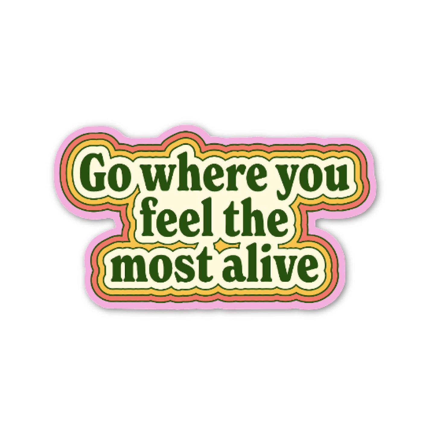 Camping Sticker