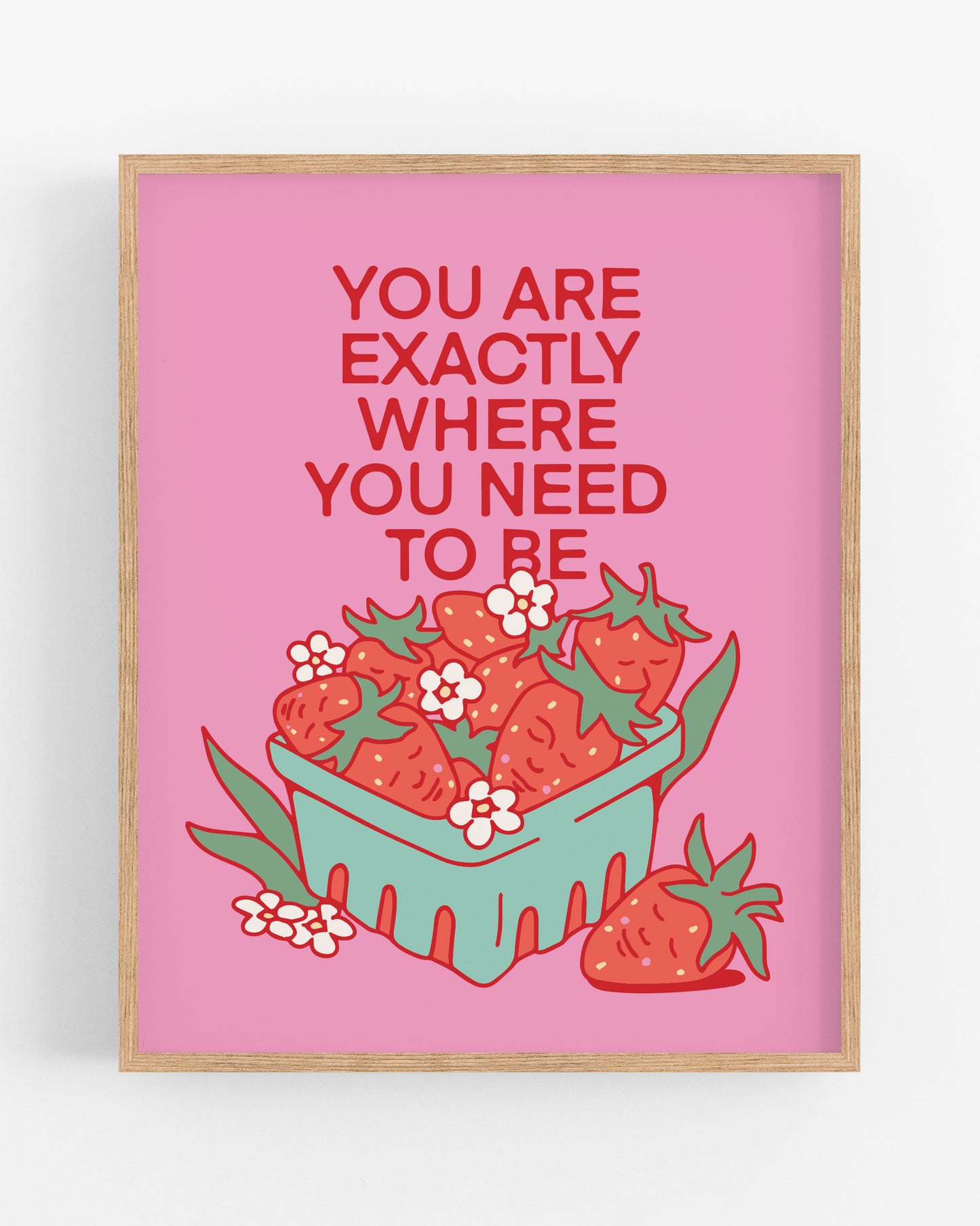 Strawberry Print