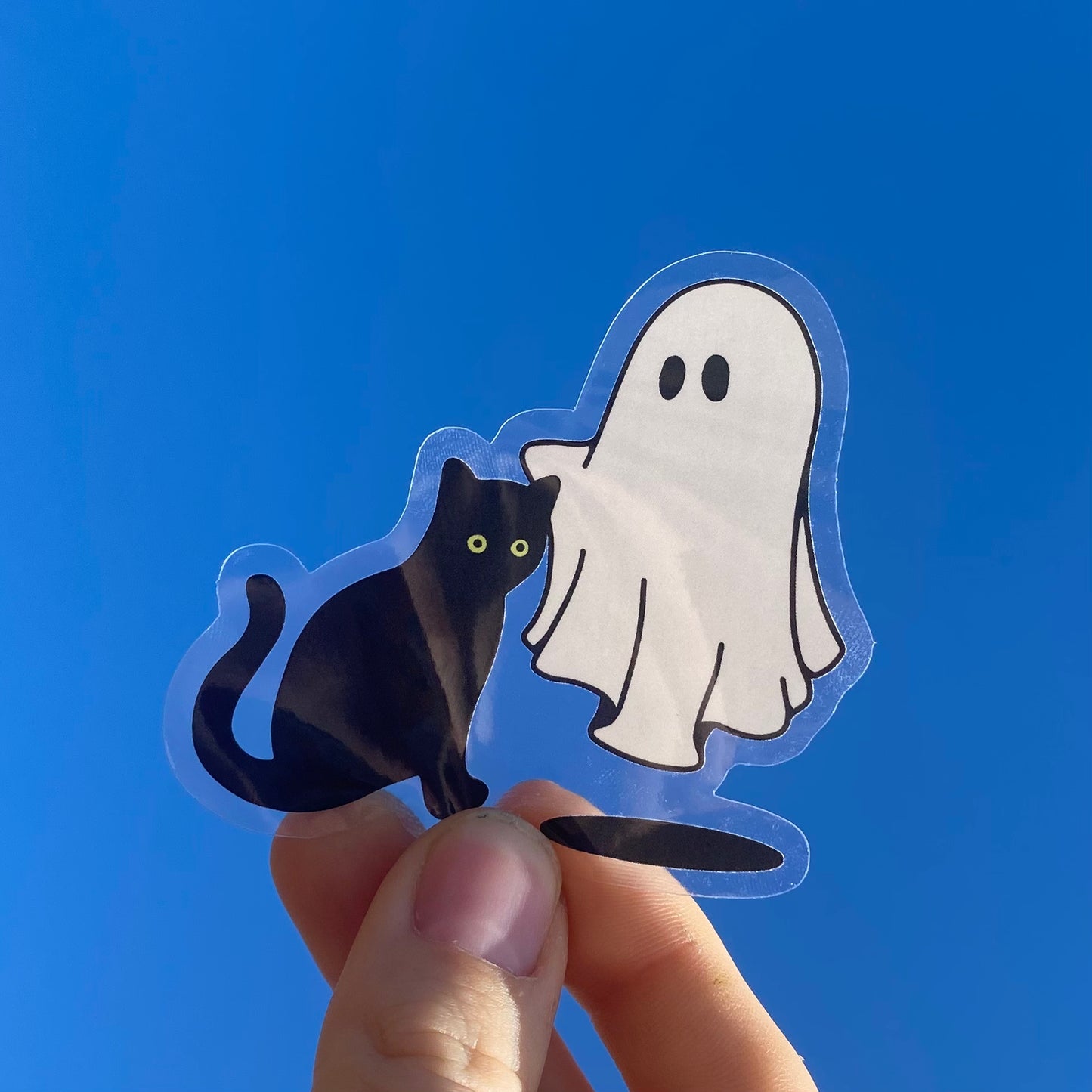 Clear Ghost Sticker