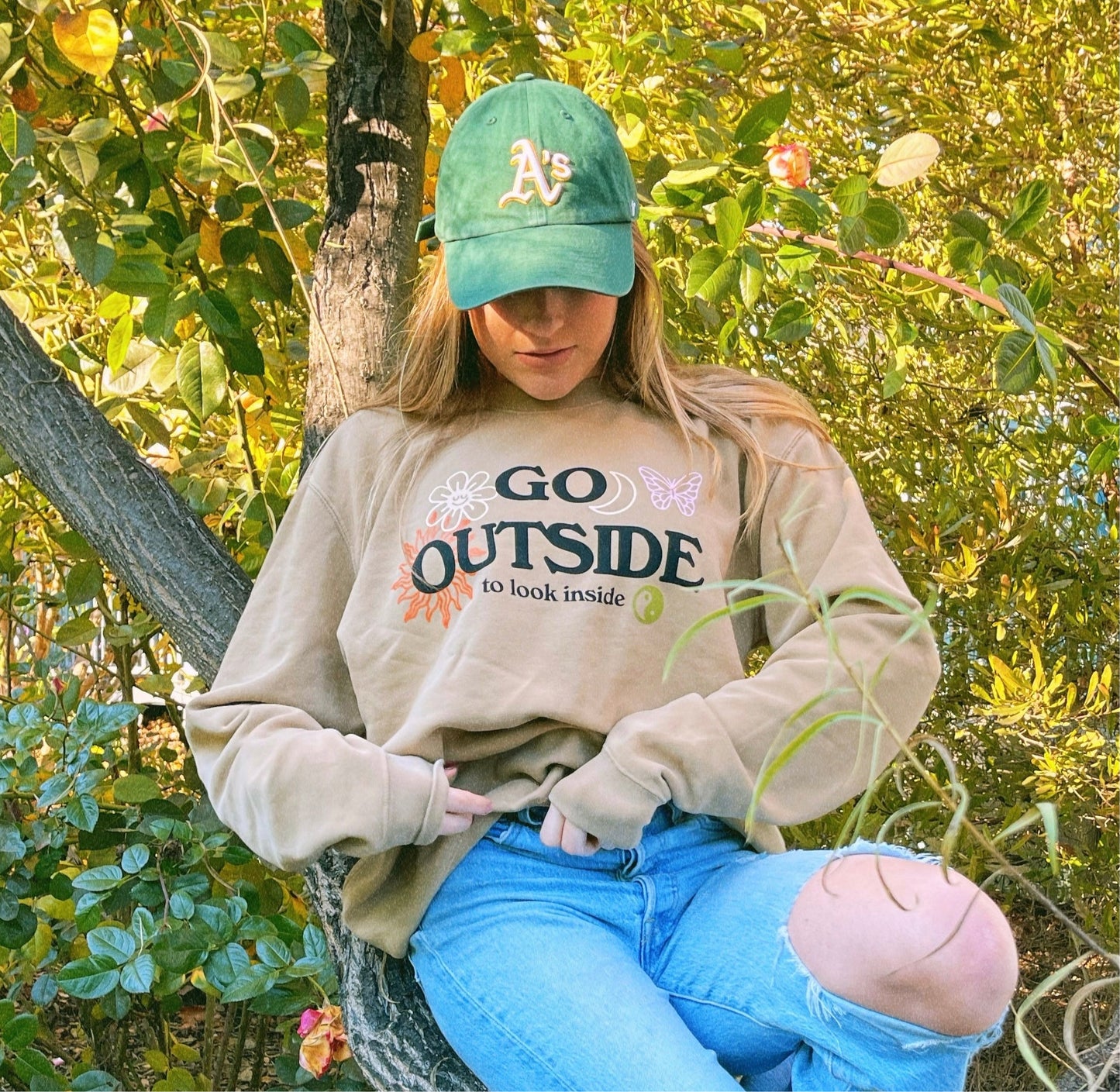 Go Outside Crewneck