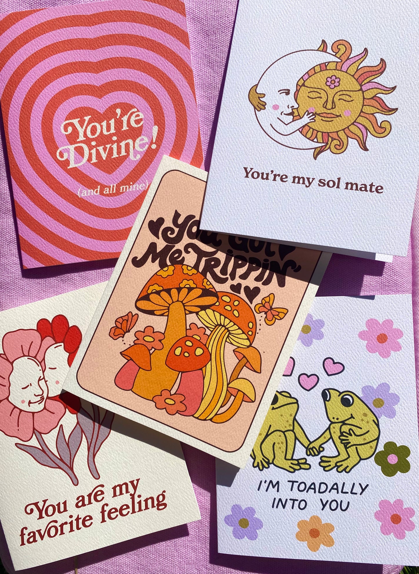 Mushroom Love Card