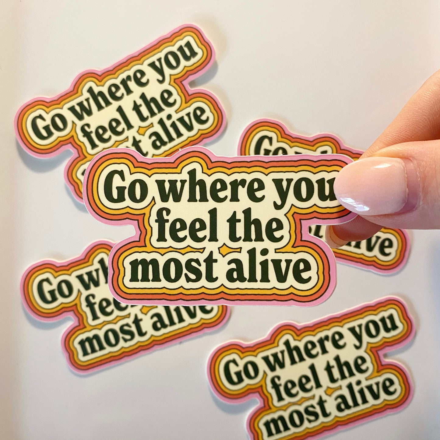 Camping Sticker