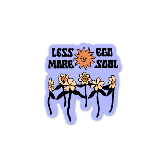 Less Ego Sticker