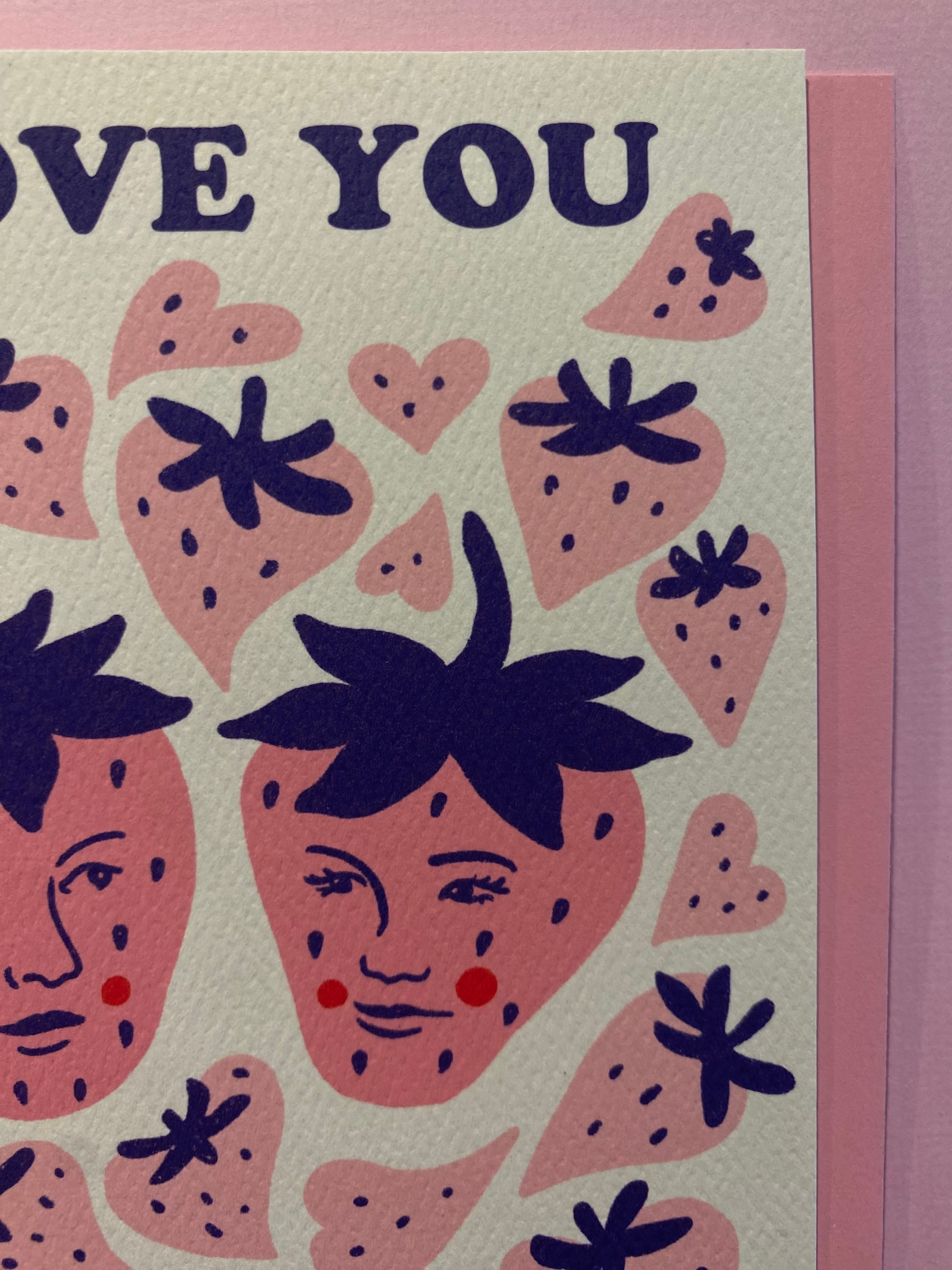 Berry Love Card – Kira Cyan