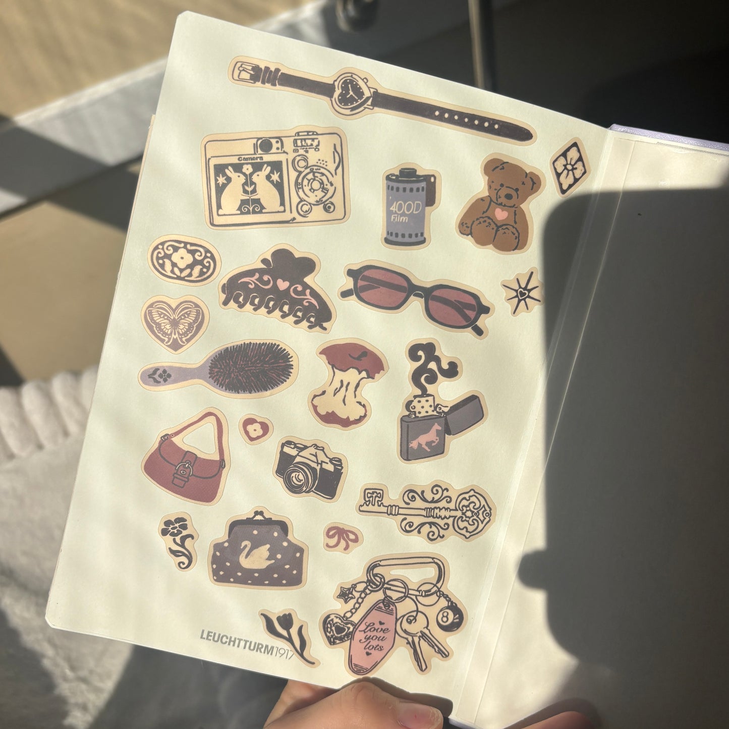 What’s in my Purse Sticker Sheet