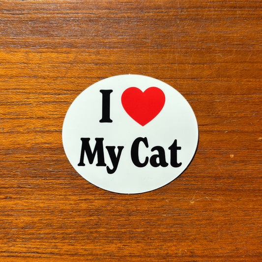 Love Cat Sticker