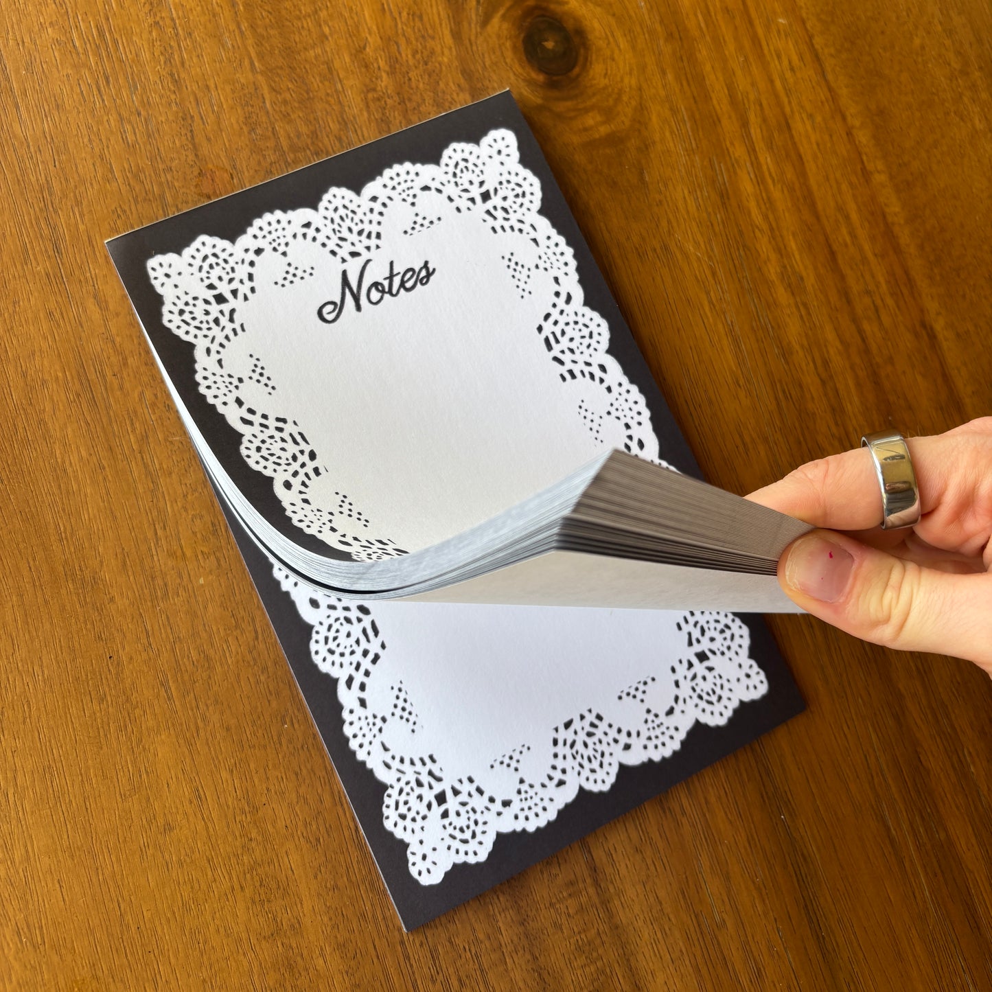 Doily Notepad