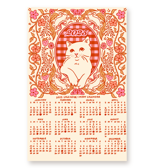 2025 Calendar Print