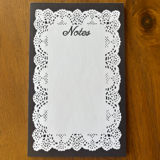 Doily Notepad