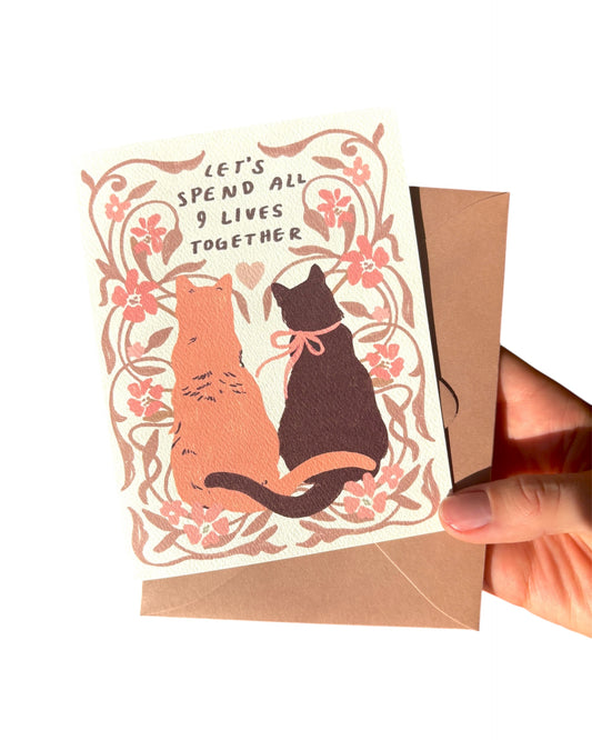 Nine Lives Card