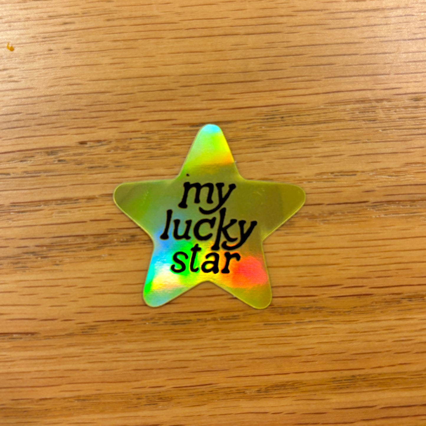 Lucky Star Sticker