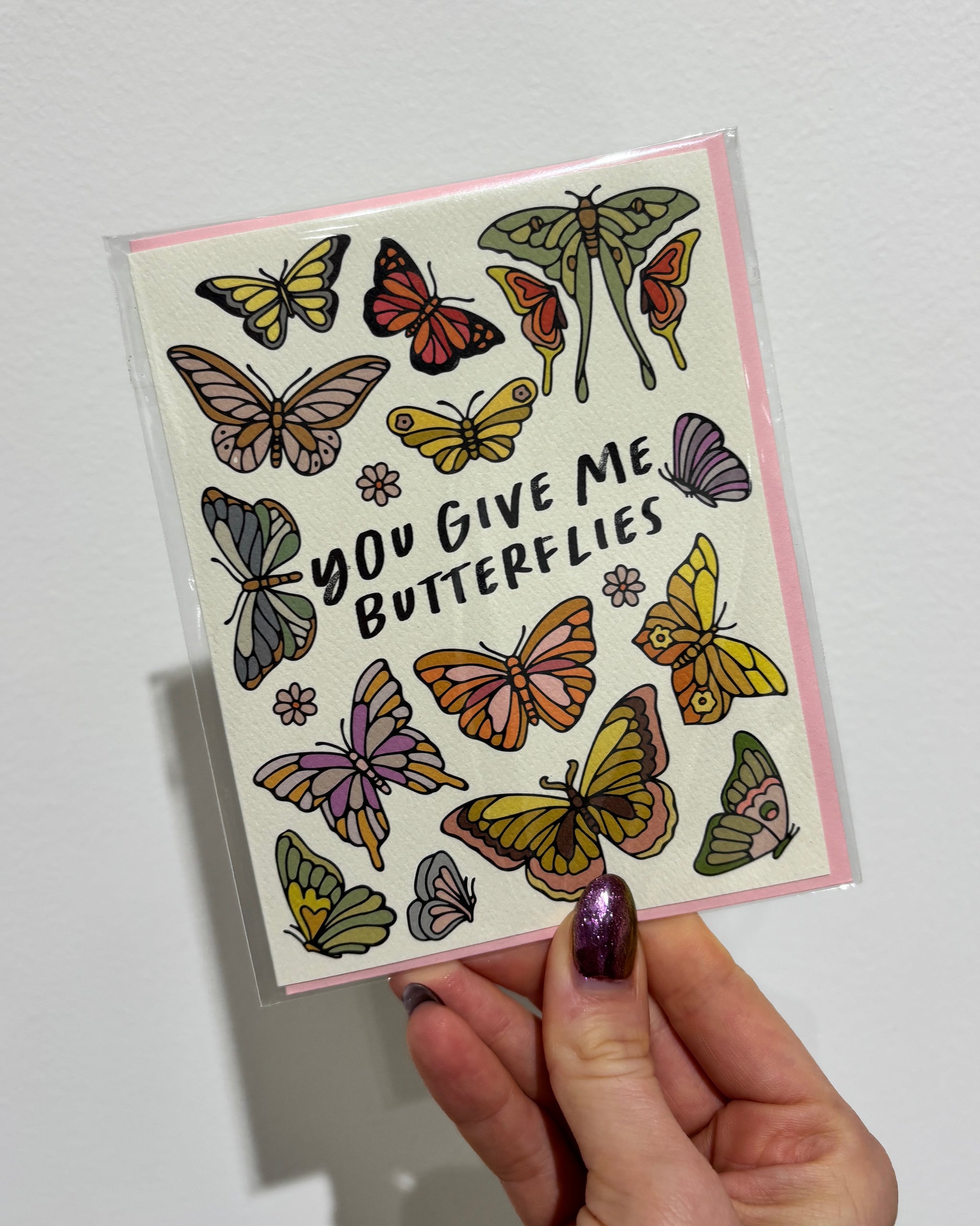 Butterfly Love Card – Kira Cyan