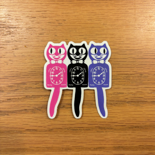 Kit Kat Clock Sticker