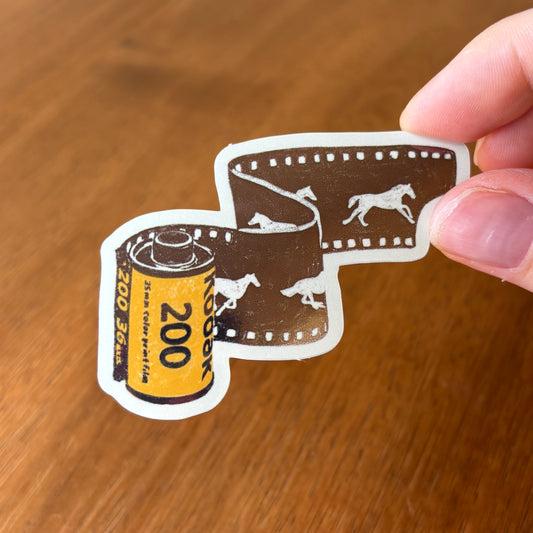 Film Horses Sticker