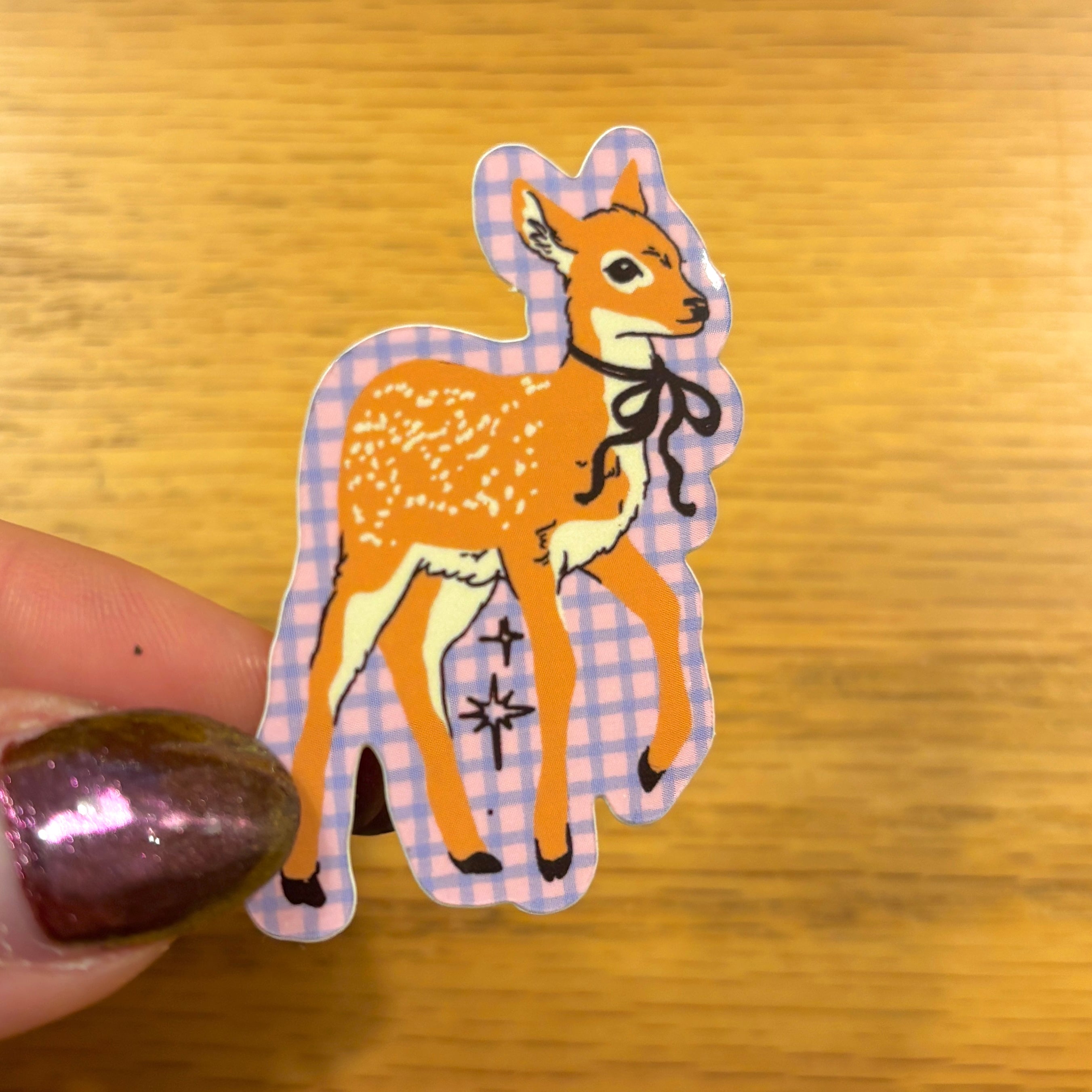 Deer Sticker – Kira Cyan