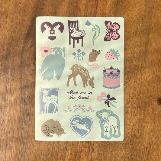 Forest Sticker Sheet