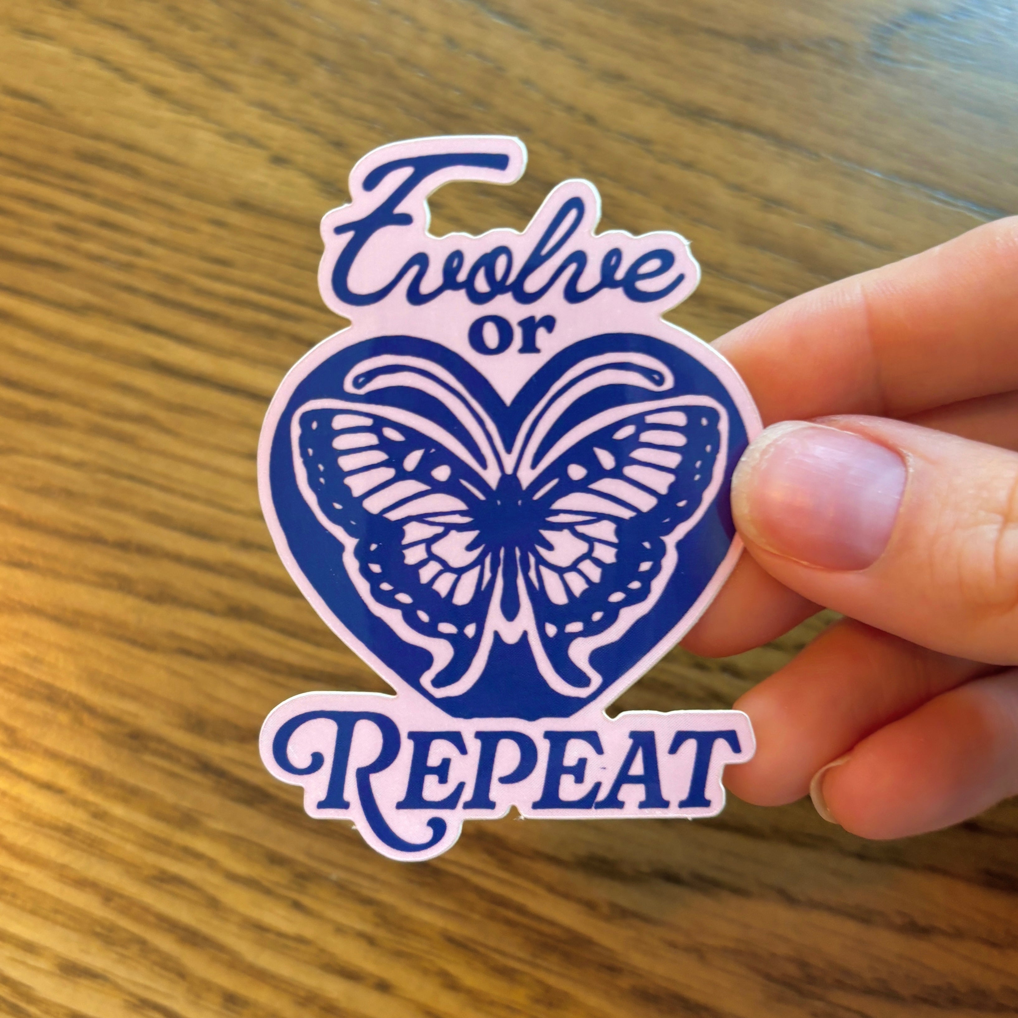 Evolve Sticker – Kira Cyan