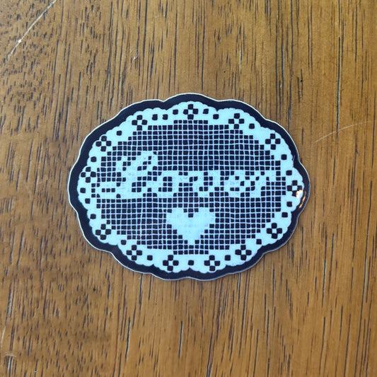 Crochet Love Sticker