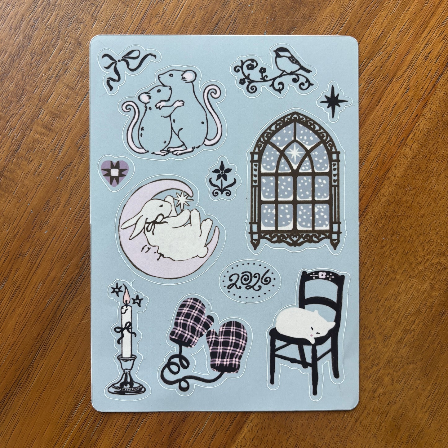 Cozy Sticker Sheet