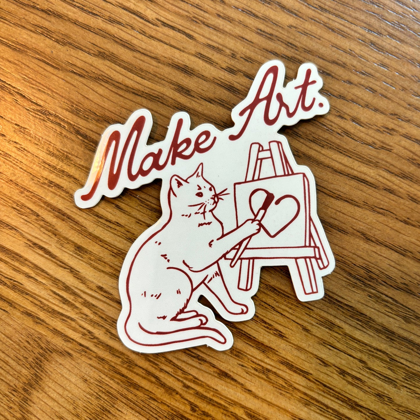 Make Art Sticker