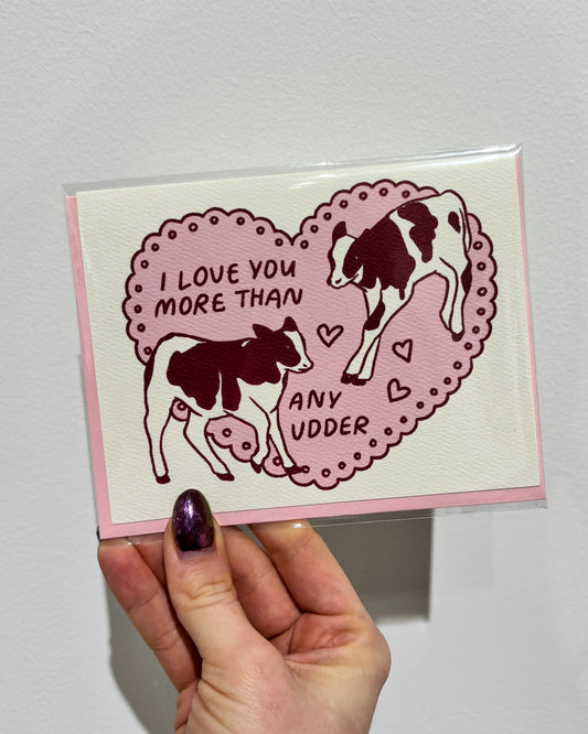 Cow Love Card