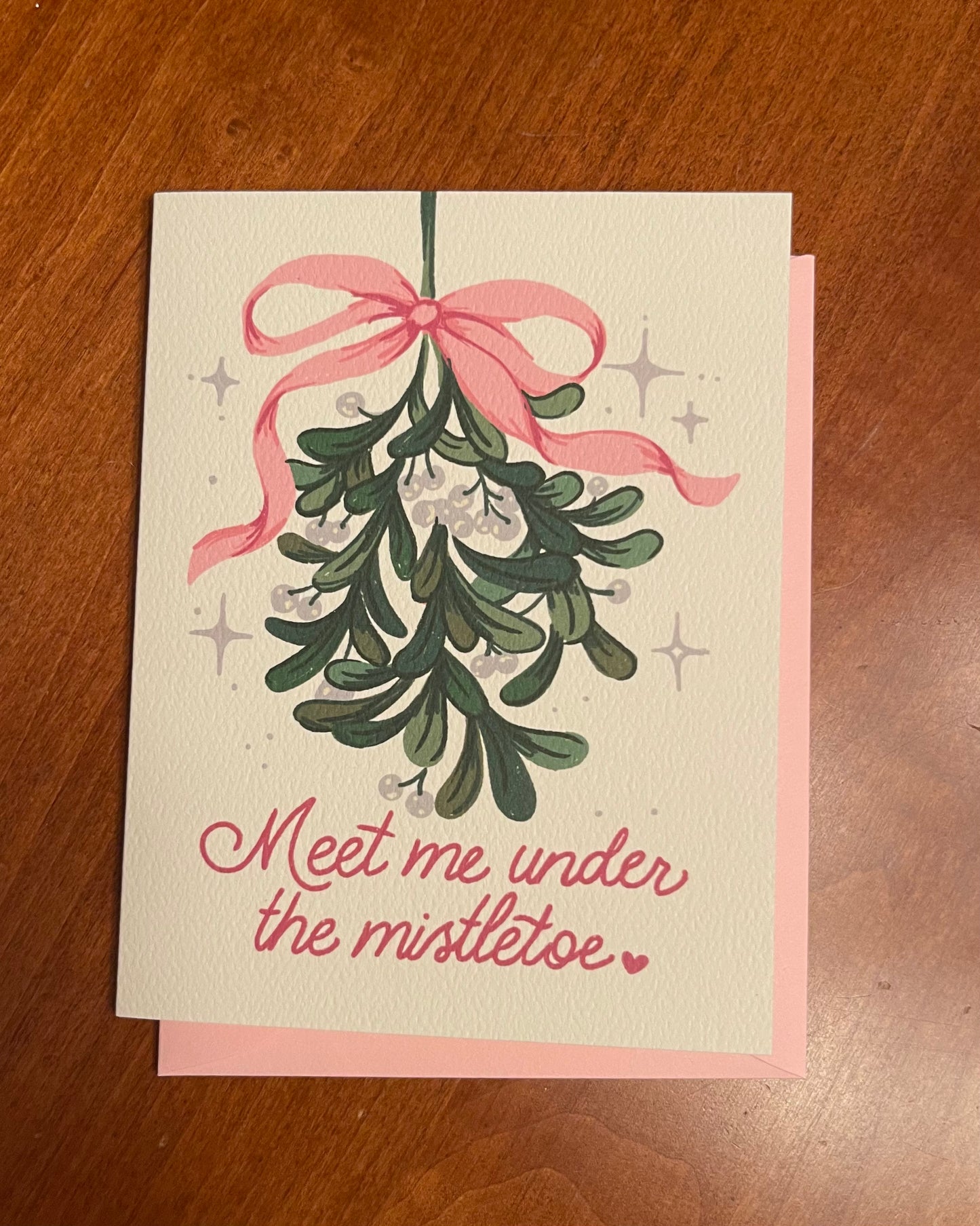 Mistletoe Card