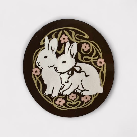 Forest Bunnies Sticker