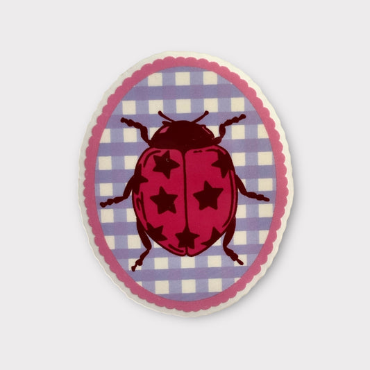 Lady Badge Sticker