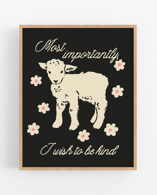 Kind Wishes Print