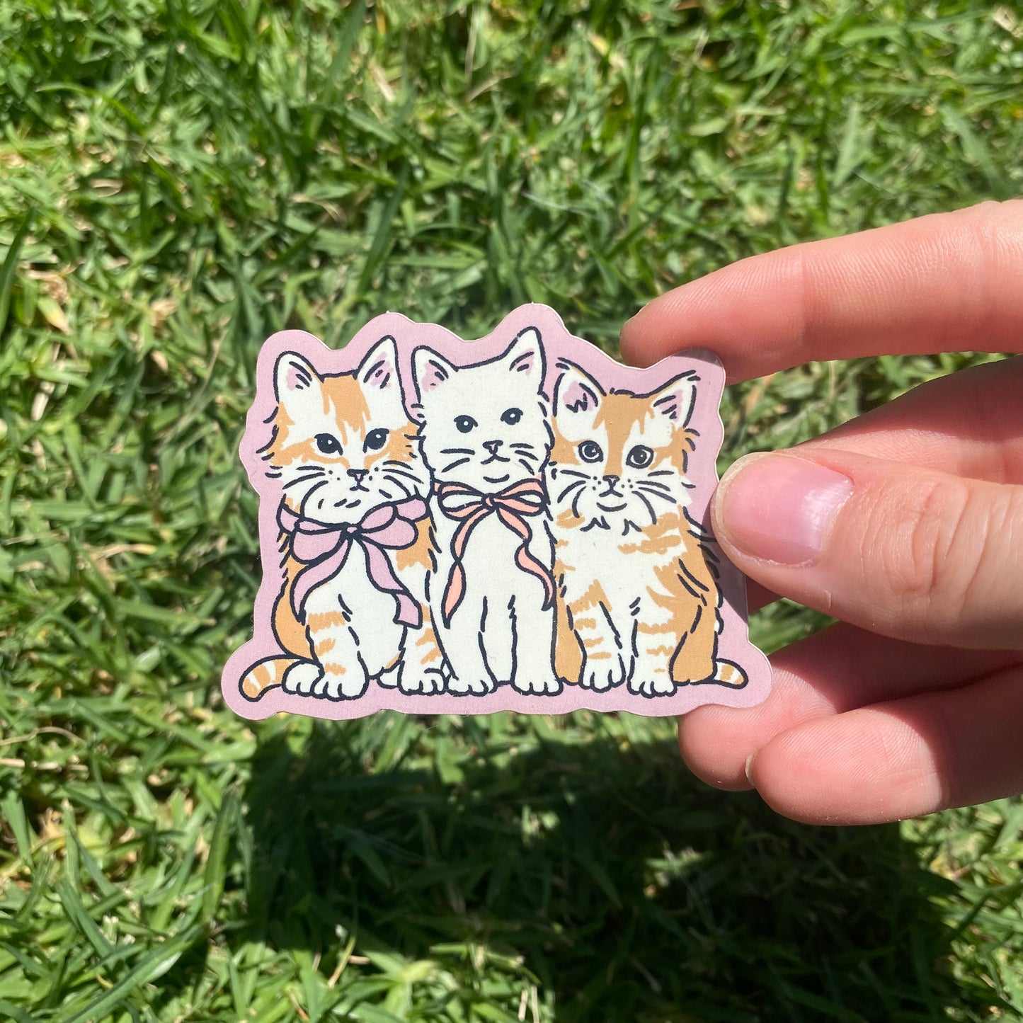 Kitten Friends Sticker